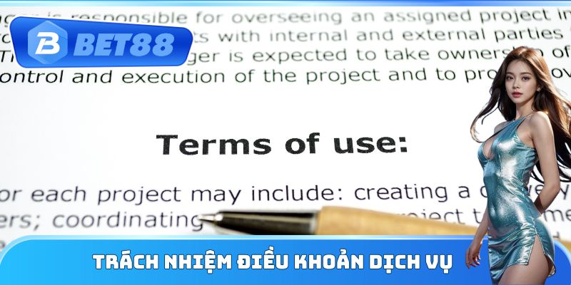 Trách nhiệm điều khoản dịch vụ